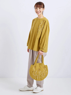 LUDIC PARK(ルディックパーク) |ボタニカル刺繍バッグ