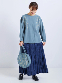 LUDIC PARK(ルディックパーク) |ボタニカル刺繍バッグ