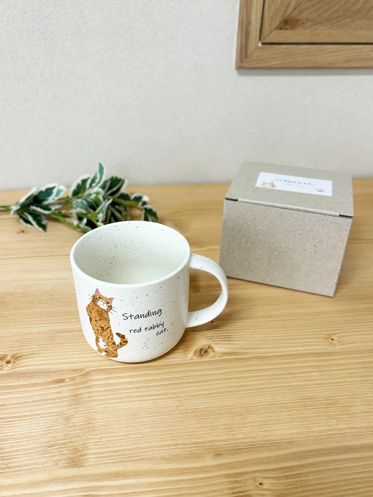 CYAMEKKE 猫マグカップ【茶トラ】 / Hare no hi（ハレノヒ）のキッチン