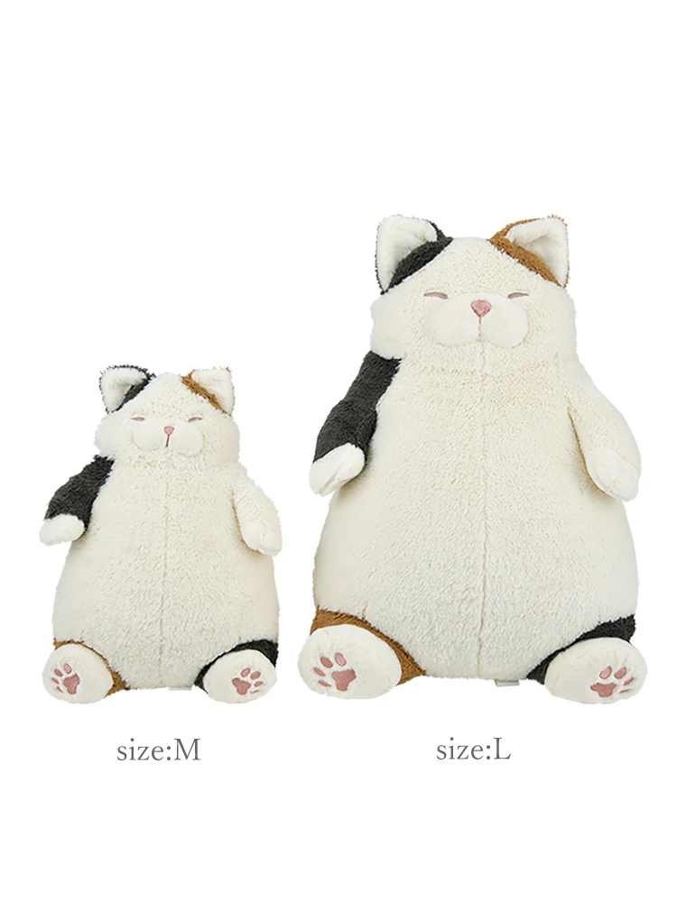 ねこ肯定感 抱きまくらLサイズ【みけねこ】 / Hare no hi（ハレノヒ