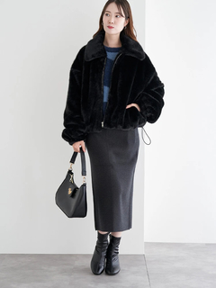 LUDIC PARK(ルディックパーク) |【2way】エンブレム付きフラップミニバック