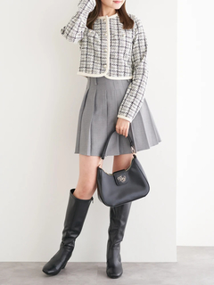 LUDIC PARK(ルディックパーク) |【2way】エンブレム付きフラップミニバック