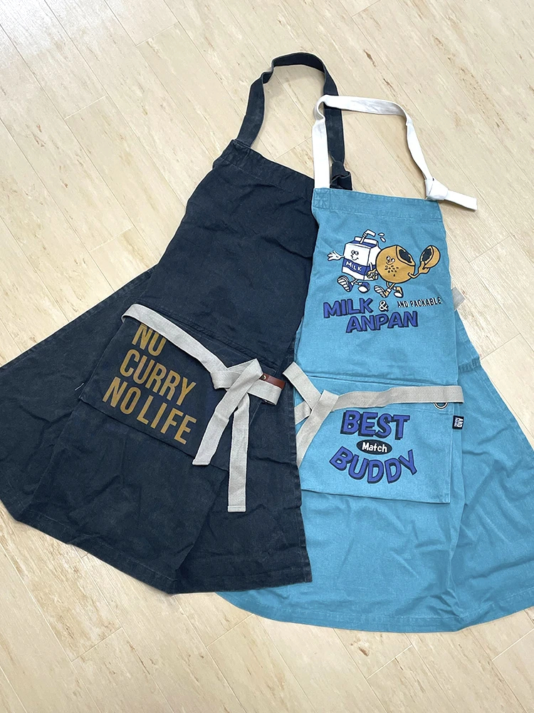 パッカブルエプロン【ミルク＆あんぱん】 / Hare no hi（ハレノヒ）の