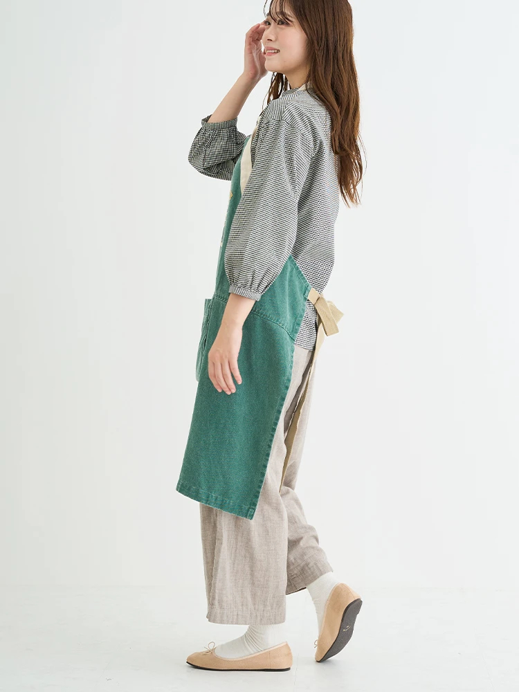 パッカブルエプロン【ビール＆枝豆】 / Hare no hi（ハレノヒ）の