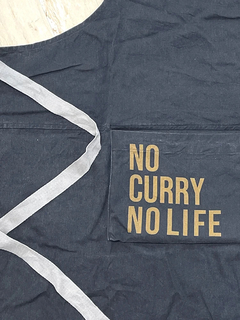 LUDIC PARK(ルディックパーク) |パッカブルエプロン【NO CURRY NO LIFE】