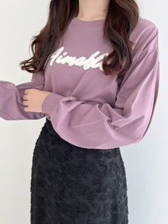 LUDIC PARK(ルディックパーク) |AMIABLEサガラ刺繍ロングスリーブTシャツ