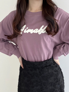 LUDIC PARK(ルディックパーク) |AMIABLEサガラ刺繍ロングスリーブTシャツ