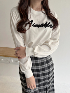 LUDIC PARK(ルディックパーク) |AMIABLEサガラ刺繍ロングスリーブTシャツ