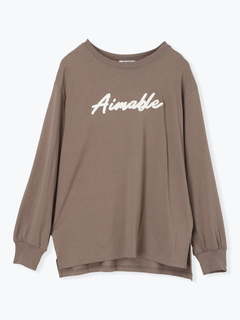 LUDIC PARK(ルディックパーク) |AMIABLEサガラ刺繍ロングスリーブTシャツ