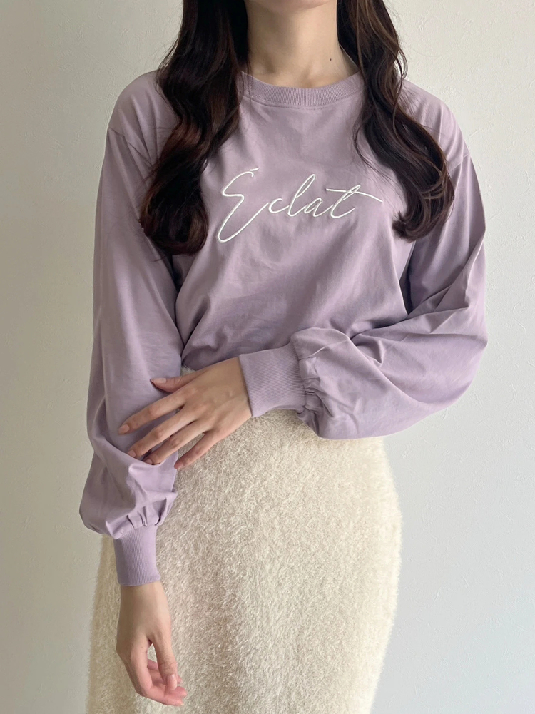 LUDIC PARK(ルディックパーク) |ECLATロゴロングスリーブTシャツ