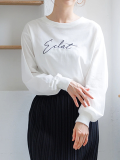 LUDIC PARK(ルディックパーク) |ECLATロゴロングスリーブTシャツ
