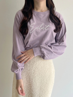 LUDIC PARK(ルディックパーク) |ECLATロゴロングスリーブTシャツ