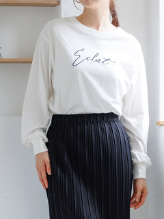 LUDIC PARK(ルディックパーク) |ECLATロゴロングスリーブTシャツ