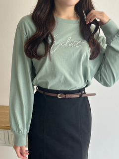 LUDIC PARK(ルディックパーク) |ECLATロゴロングスリーブTシャツ