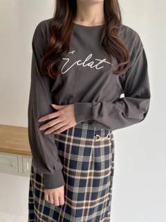 LUDIC PARK(ルディックパーク) |ECLATロゴロングスリーブTシャツ