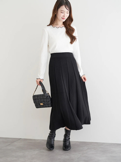 LUDIC PARK(ルディックパーク) |配色メローテレコトップス