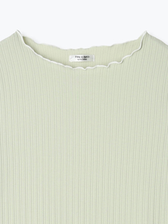 LUDIC PARK(ルディックパーク) |配色メローテレコトップス