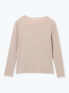 LUDIC PARK(ルディックパーク) |配色メローテレコトップス