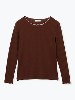 LUDIC PARK(ルディックパーク) |配色メローテレコトップス