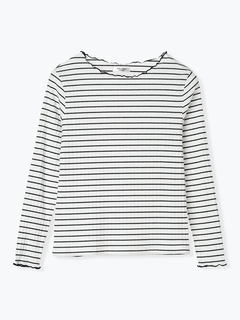 LUDIC PARK(ルディックパーク) |配色メローテレコトップス