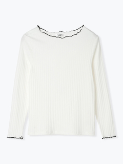 LUDIC PARK(ルディックパーク) |配色メローテレコトップス