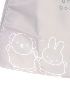 LUDIC PARK(ルディックパーク) |miffy ポケット付きエコバッグ グレー【ミッフィー】