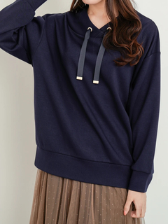 LUDIC PARK(ルディックパーク) |スフレタッチダンボールフードレスプルオーバー