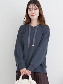 LUDIC PARK(ルディックパーク) |スフレタッチダンボールフードレスプルオーバー