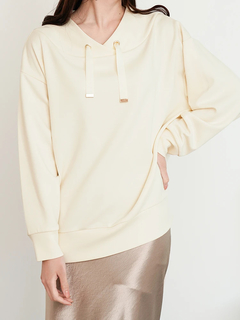 LUDIC PARK(ルディックパーク) |スフレタッチダンボールフードレスプルオーバー