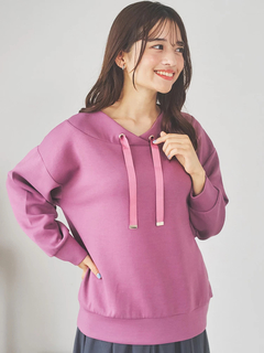 LUDIC PARK(ルディックパーク) |スフレタッチダンボールフードレスプルオーバー