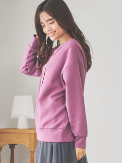 LUDIC PARK(ルディックパーク) |スフレタッチダンボールフードレスプルオーバー