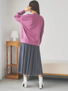 LUDIC PARK(ルディックパーク) |スフレタッチダンボールフードレスプルオーバー