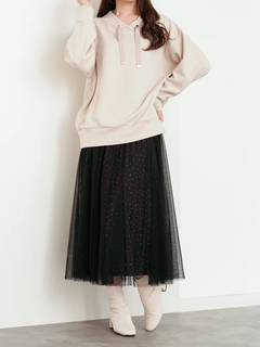 LUDIC PARK(ルディックパーク) |スフレタッチダンボールフードレスプルオーバー