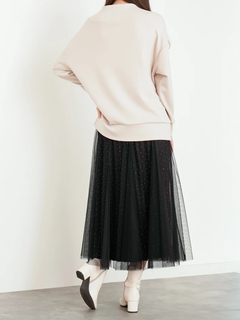 LUDIC PARK(ルディックパーク) |スフレタッチダンボールフードレスプルオーバー