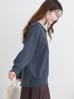 LUDIC PARK(ルディックパーク) |スフレタッチダンボールフードレスプルオーバー