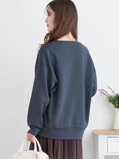 LUDIC PARK(ルディックパーク) |スフレタッチダンボールフードレスプルオーバー