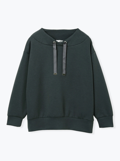 LUDIC PARK(ルディックパーク) |スフレタッチダンボールフードレスプルオーバー