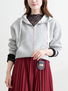 LUDIC PARK(ルディックパーク) |スフレタッチダンボールZIPパーカー