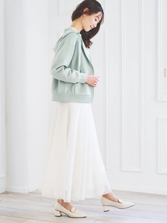 LUDIC PARK(ルディックパーク) |スフレタッチダンボールZIPパーカー