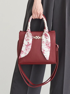 LUDIC PARK(ルディックパーク) |[2WAY]スカーフハンドルスクエアバッグ