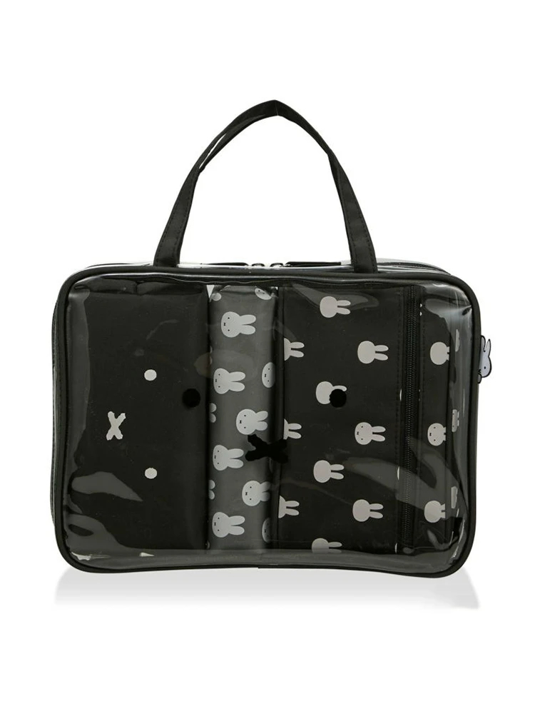 miffy トラベルポーチセット ブラックフェイス【ミッフィー】 / Hare