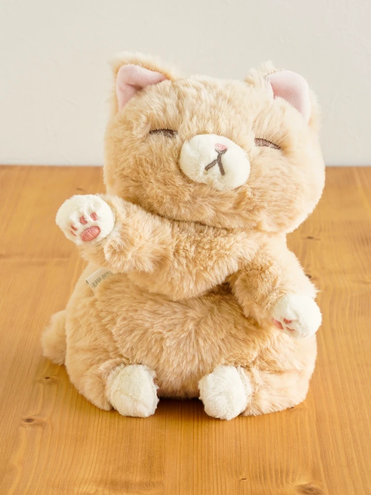 くたっとびより ミニクッション【茶ネコ】 / Hare no hi（ハレノヒ）の