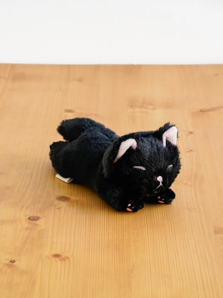 くたっとびより マスコット【クロネコ】 / Hare no hi（ハレノヒ）の