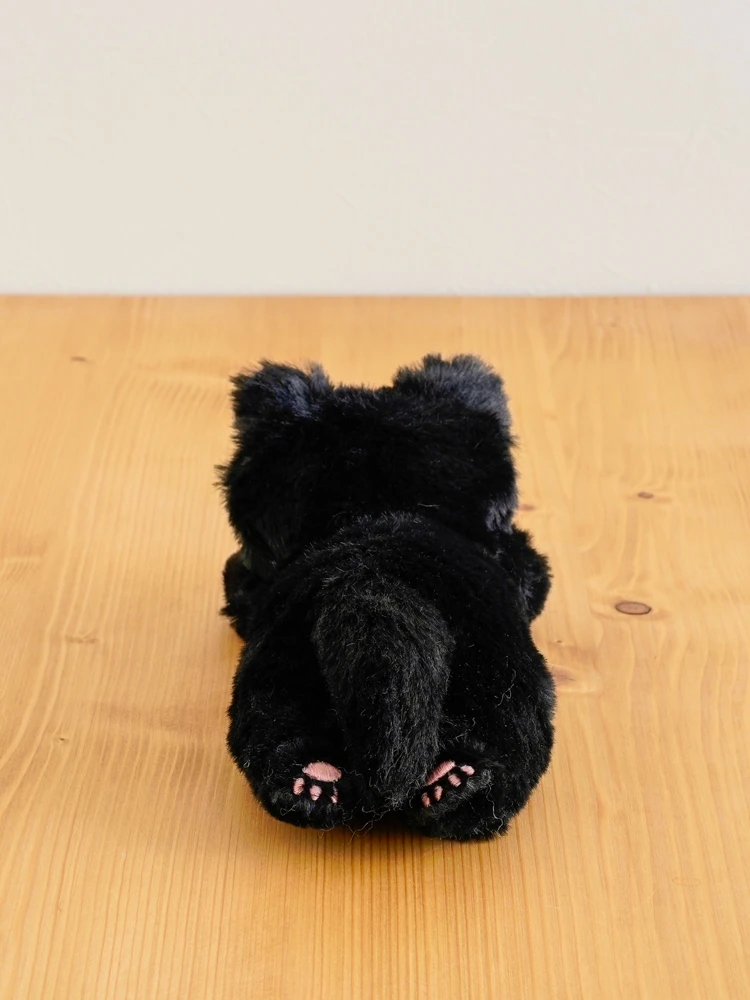 くたっとびより マスコット【クロネコ】 / Hare no hi（ハレノヒ）の