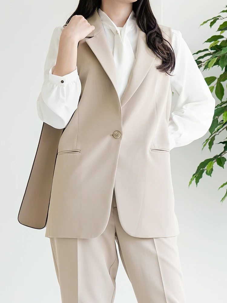 Wクロス】テーラードベスト（セットアップ可） / LUDIC PARK（ル