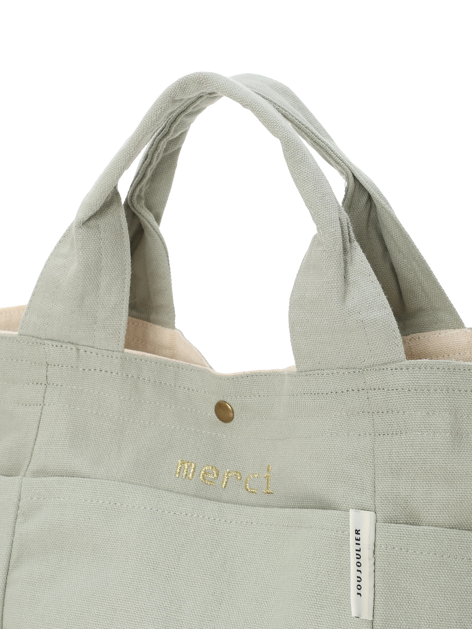 ロゴ刺しゅうランチトートバッグ / Hare no hi（ハレノヒ）のバッグ