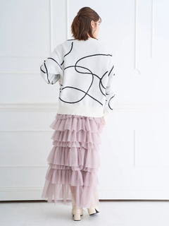 LUDIC PARK(ルディックパーク) |ラインジャガードニット