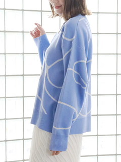 LUDIC PARK(ルディックパーク) |ラインジャガードニット