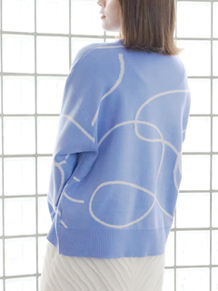 LUDIC PARK(ルディックパーク) |ラインジャガードニット