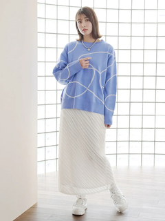 LUDIC PARK(ルディックパーク) |ラインジャガードニット